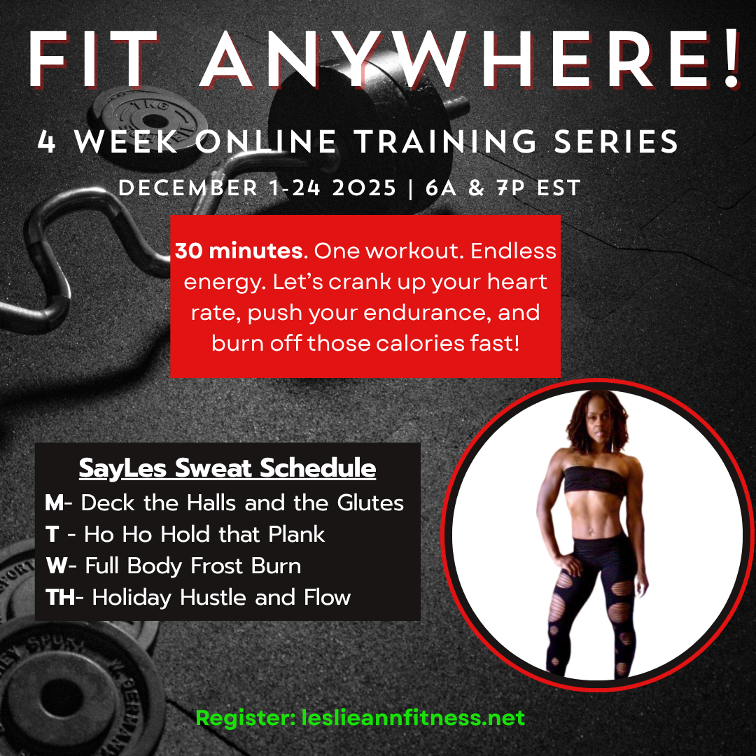 FIT ANYWHERE 4wk Online Training (DECEMBER)